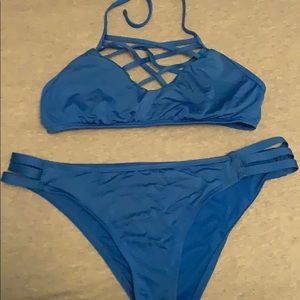 Bright Blue Bathing Suit